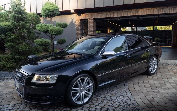 Audi S8 cena 126900 przebieg: 50800, rok produkcji 2007 z Kraków małe 106